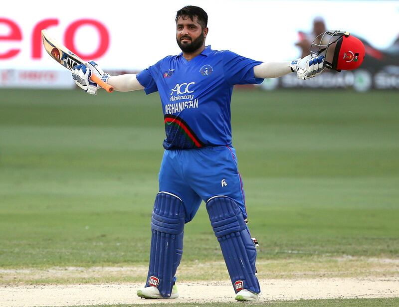 “What we saw today was the real Shahzad,” captain Asghar Afghan said of Mohammed Shahzad’s century against India for Afghanistan. “Unfortunately it came in the last match.” It was worth the wait. Shahzad was brutal from one end, while at the other, Afghanistan’s batsmen were bewitched by India’s thrifty bowlers. Shahzad celebrated it with arms spread wide and a slight backward lean, like a shorter, rounder Dhawan. AP Photo