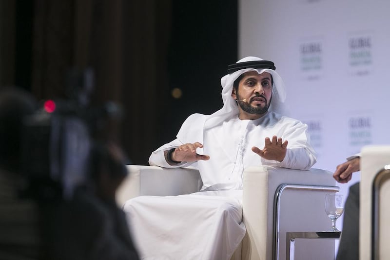 Khalifa Salem Al Mansouri, Undersecretary of the Department of Economic Development Abu Dhabi, says new Abu Dhabi Investment Office to boost direct foreign investment. Mona Al Marzooqi / The National