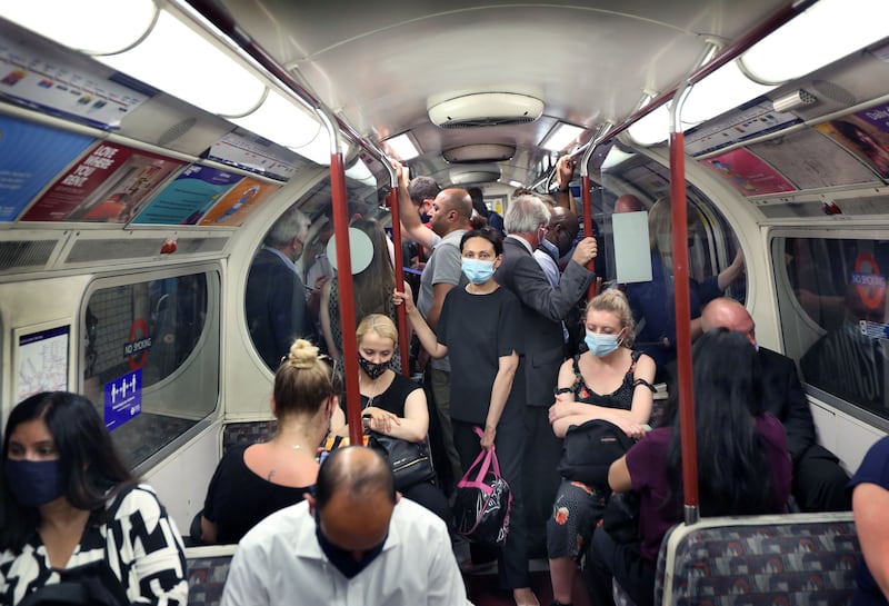 Research suggests high-quality masks can offer the best protection from respiratory diseases, such as coronavirus, on trains. Getty