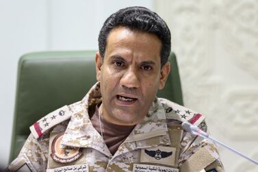 Saudi-led coalition spokesman Brig Gen Turki Al Malki. Reuters