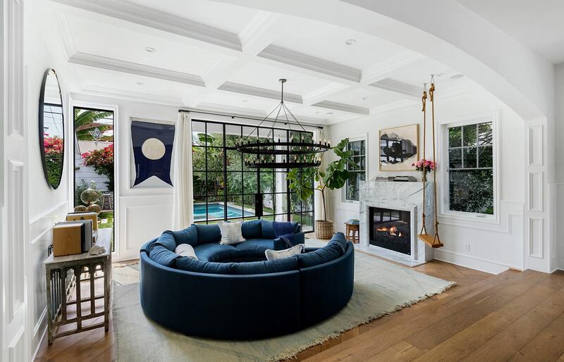The home, which Margot Robbie shared with husband, Tom Ackerley, is located in Los Angeles' Hancock Park neighbourhood. Courtesy Engel & Volkers