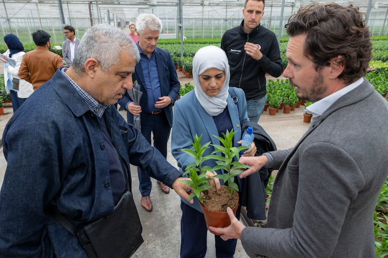 A visit by UAE government officials and academicians to the Netherlands on agriculture, technology and educational cooperation.