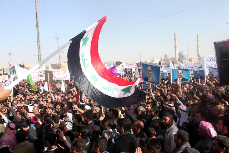 December 23, 2012: Protests against harsh security crackdowns break out in Fallujah, Ramadi and Tikrit. Sunni protesters say men are being arbitrarily jailed without evidence while the government holds back pensions for former army officers. The demonstrations last until December 2013 when the Iraqi army tries to break up protest camps. EPA