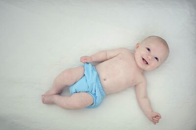 Reusable nappies are good for the planet and help save money. Unsplash