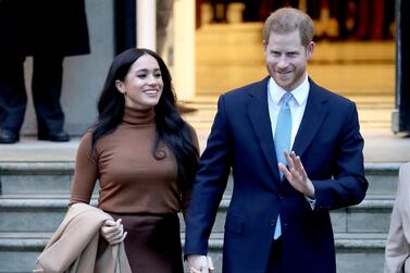 Queen Elizabeth II has announced that Prince Harry, Duke of Sussex and Meghan, Duchess of Sussex will be dividing their time between Canada and the UK for their ' period of transition'. Getty Images 