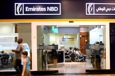 Emirates NBD has raised its foreign ownership limit to 20 per cent. Pawan Singh / The National