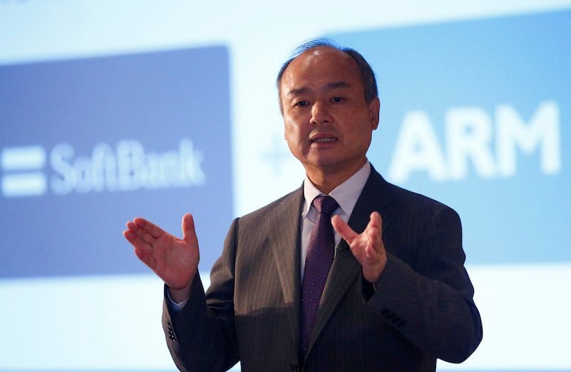 Masayoshi Son now owns more than a third of SoftBank Group, after aggressive buybacks in the past two months. Reuters