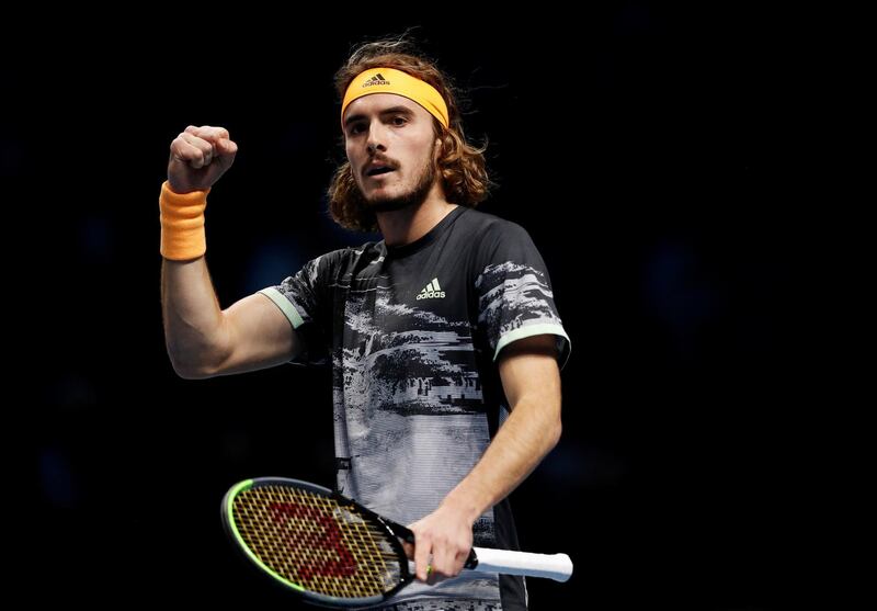 Stefanos Tsitsipas. Reuters