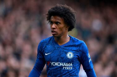 File photo dated 08-03-2020 of Chelsea's Willian PA Photo. Issue date: Tuesday March 24, 2020. Willian has returned to Brazil to link up with his family, with the permission of Premier League club Chelsea. See PA story SPCCER Coronavirus Chelsea. Photo credit should read Adam Davy/PA Wire