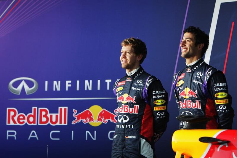Sebastian Vettel leads Daniel Ricciardo by nine point in the Formula One drivers' standings. Ker Robertson / Getty Images