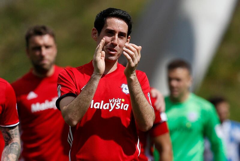 File photo of former Cardiff City player  Peter Whittingham who passed away on Thursday. Reuters