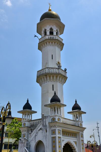 Kapitan Keling Mosque, Penang, Malaysia. Courtesy Ronan O’Connell