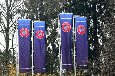 The headquarters of Uefa in Nyon, Switzerland. Reuters