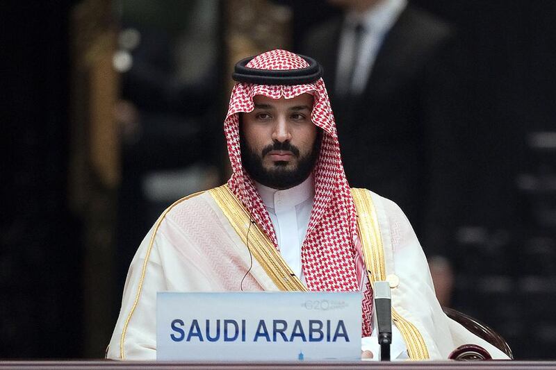 Saudi Arabia's Prince Muhammad bin Salman says the kingdom and Russia should work together over oil. Nicolas Asfonri / Reuters