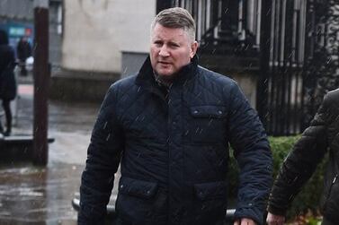 Paul Golding, leader of Britain First, had met with a political party in Russia. Getty Images