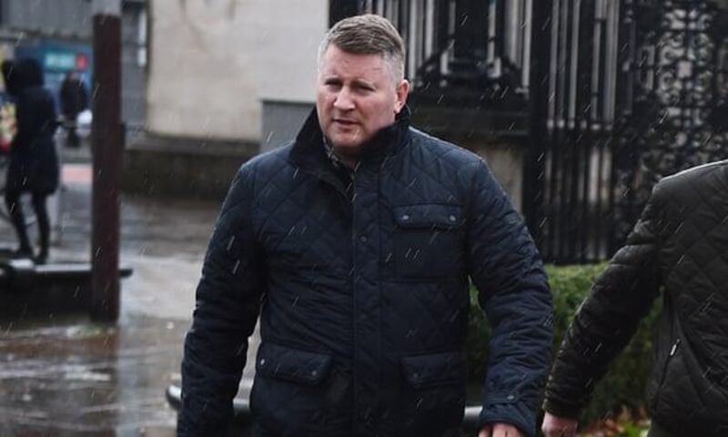 Paul Golding, leader of Britain First, had met with a political party in Russia. Getty Images