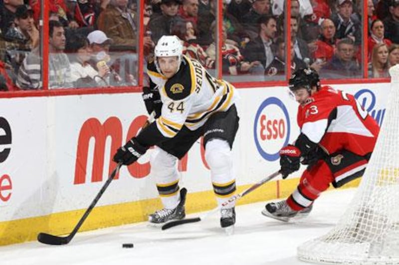 Boston Bruins dominated the game against the Ottawa Senators.