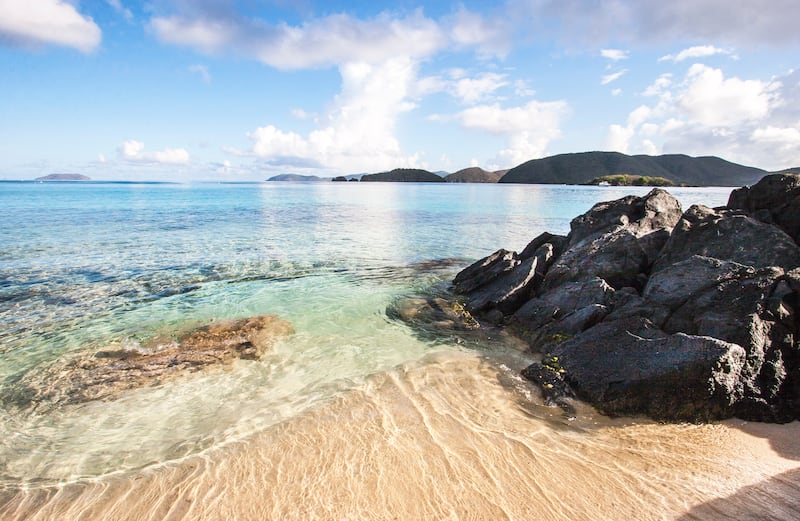 Only a select few know Little Cinnamon Beach, west of Cinnamon Bay Beach. Photo: Anne Finney / National Parks Service