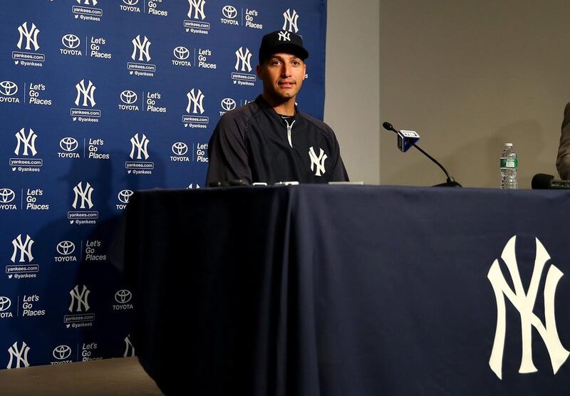 Andy Pettitte announced his retirement before the game against the San Francisco Giants on Friday.   Elsa / Getty Images

