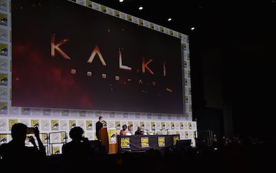 The Project-K panel unveiled the movie Kalki 2898 AD. AFP