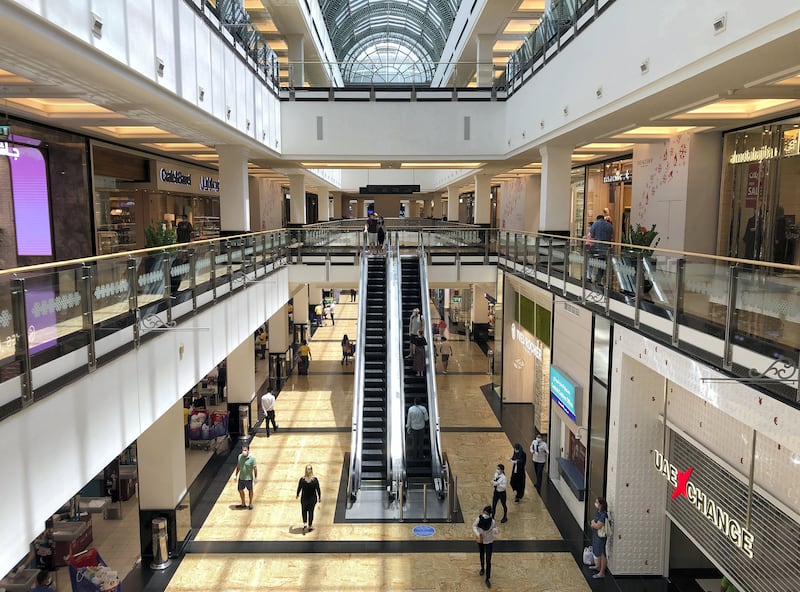 Shopping malls and cinemas can increase their capacity to 80 per cent as long as visitors observe social distancing and remain 2m apart.