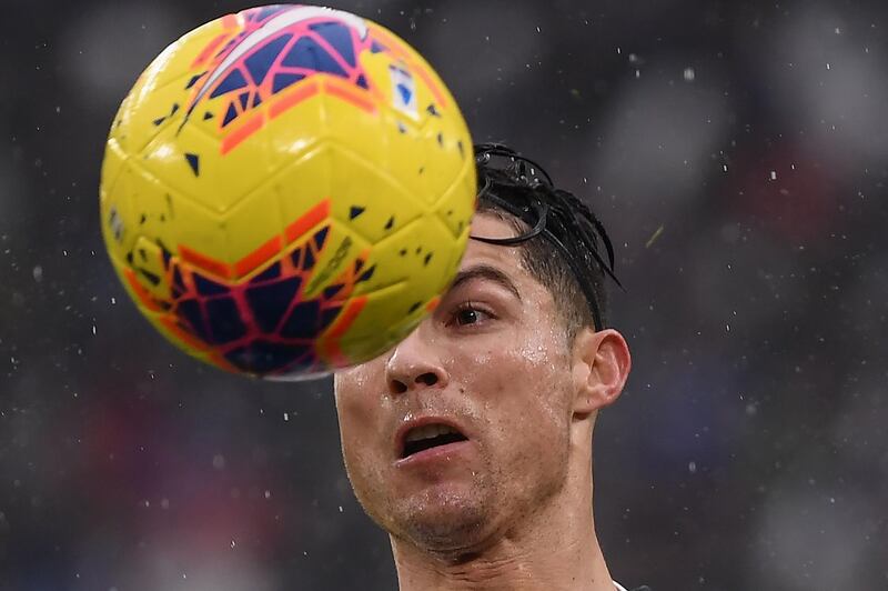 Juventus' Portuguese forward Cristiano Ronaldo. AFP