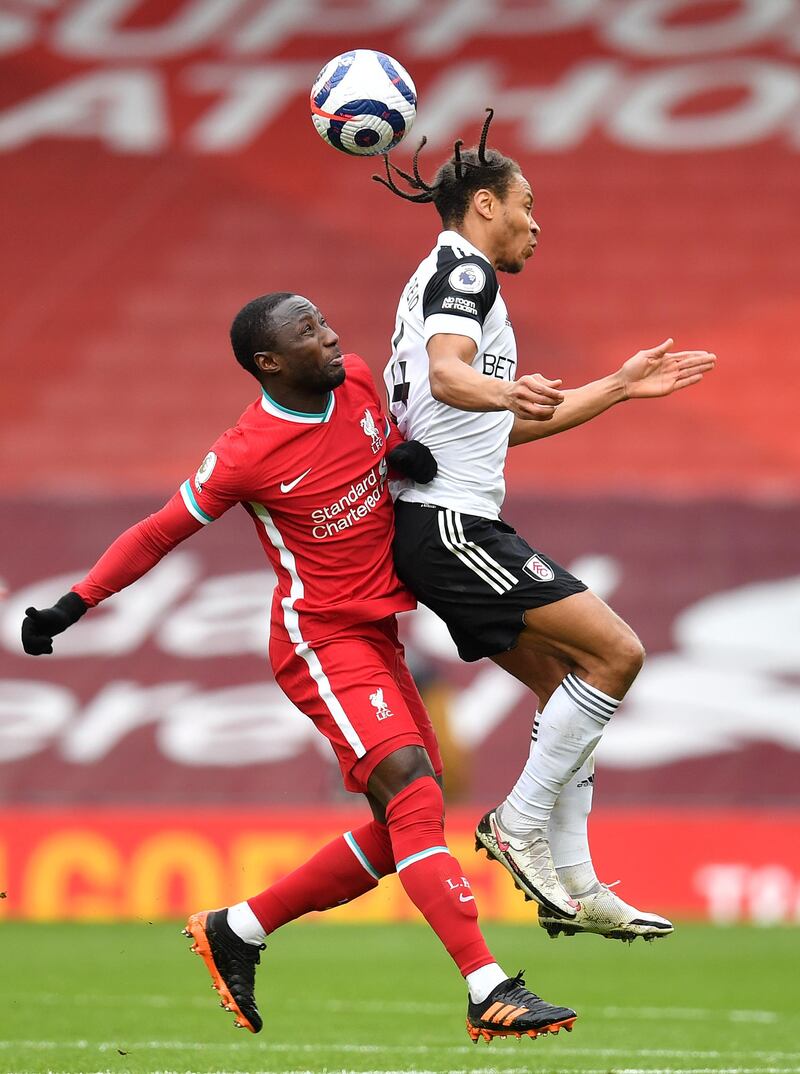 Bobby Cordova-Reid - 7. Linked up well with Lookman and exploited the space behind the Liverpool midfield. The 28-year-old remained aware of his defensive duties, too. Getty