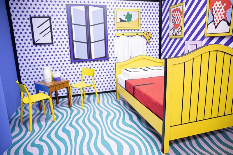 One of the 15 pop-up rooms at The Selfie Kingdom. Courtesy The Selfie Kingdom