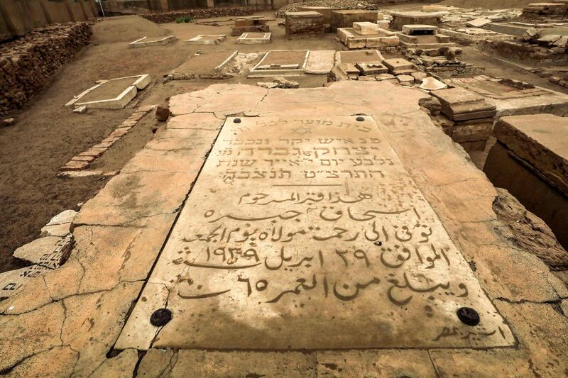 Graves at the cemetery in Khartoum. In October 2020, Sudan and Israel agreed to normalise relations in an accord sponsored by the US. AFP