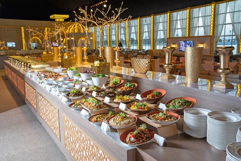 The iftar buffet at Emirates Palace is Dh295 per person. Courtesy Emirates Palace