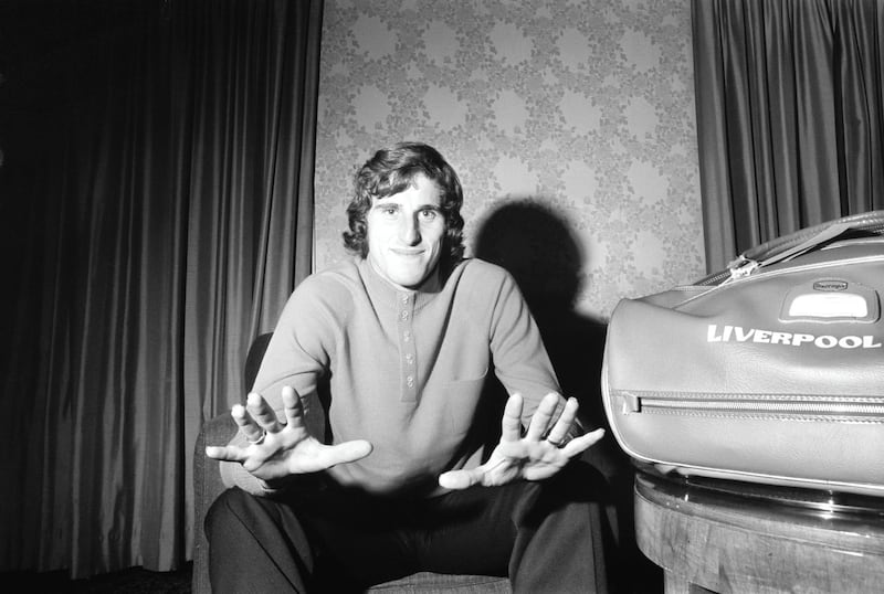 English goalkeeper Ray Clemence of Liverpool FC, UK, 13th November 1972. (Photo by Len Trievnor/Daily Express/Hulton Archive/Getty Images)