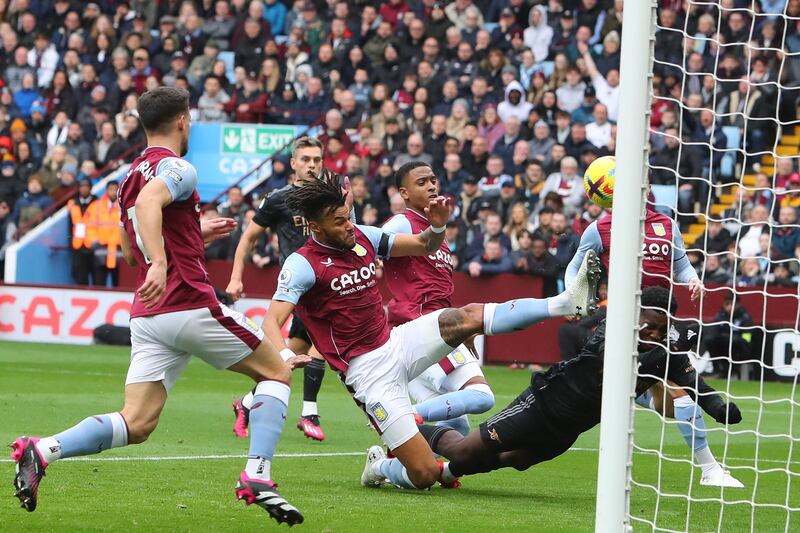 Tyrone Mings - 5, Some smart blocks and interventions but his poor attempt at a clearance fell to Bukayo Saka for his goal.

AFP