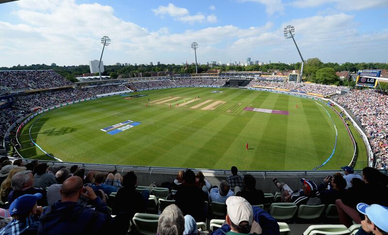 BIRMINGHAM, ENGLAND - JUNE 08:  General view of play during the ICC Champions Trophy group A match between England and Australia at Edgbaston on June 8, 2013 in Birmingham, England.  (Photo by Gareth Copley/Getty Images) *** Local Caption ***  170163995.jpg