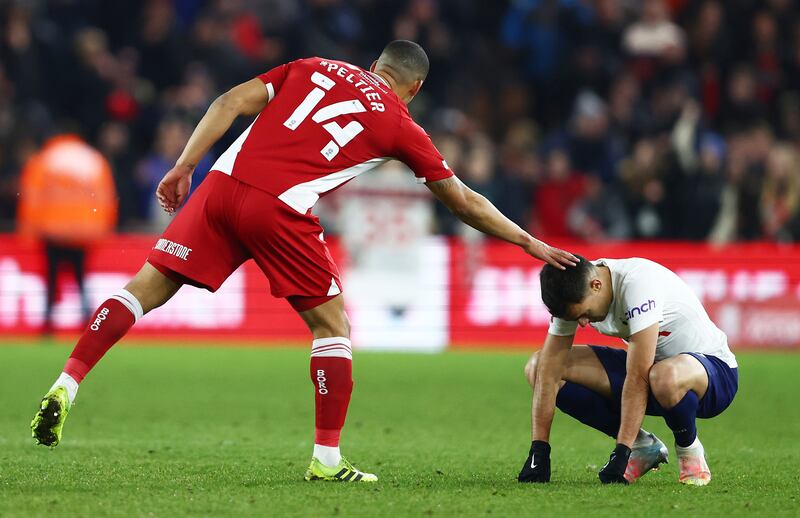 SUB: Lee Peltier (McNair 106’) – N/R. An injury-led substitution for Middlesbrough at the extra-time half-time point. Getty Images