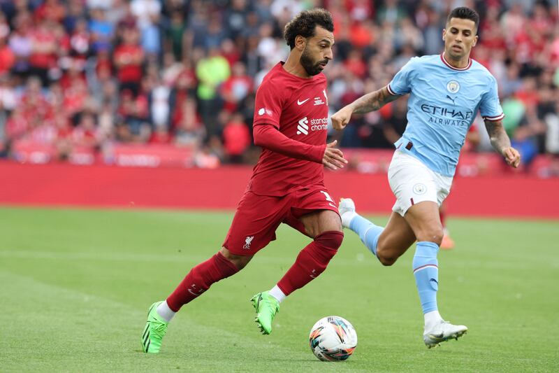 Mohamed Salah - 9. The Egyptian was at his sharpest from the start. His pace terrified City and his goal from the penalty spot was a reward for a fine performance. Jones replaced him late in stoppage time. AFP