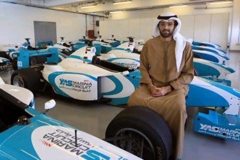 Faisal al Sahlawi, the racing school manager for Yas Marina Circuit.