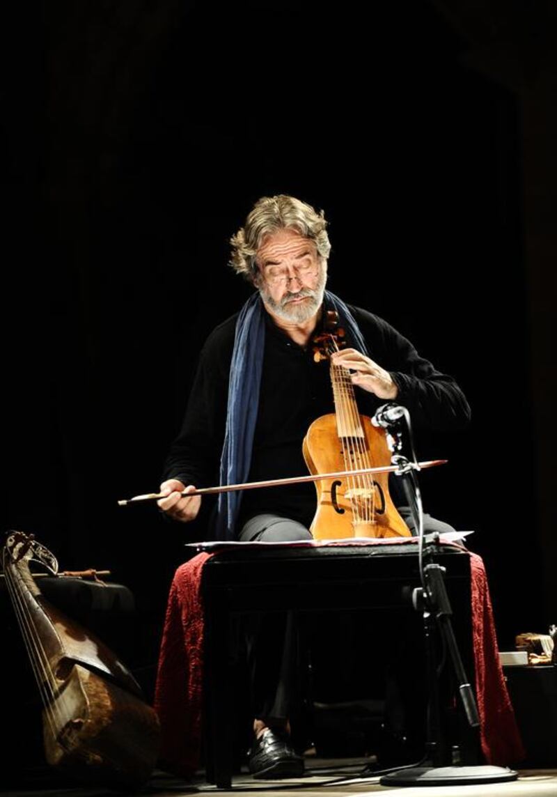 Jordi Savall prepares and composes programmes based on scholarly research. Photo by David Ignaszewski