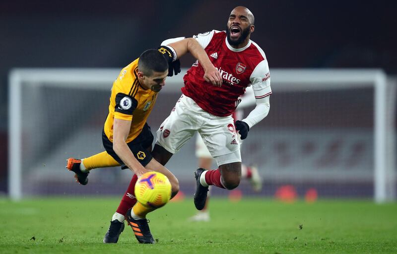 Conor Coady, 7 - A commanding display from the skipper, though his heart will have been in his mouth as he slid in to try and repel a low cross but ultimately came within inches of poking the ball into his own net. AFP