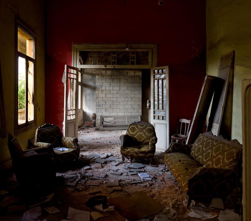 An abandoned house in Medawar. Courtesy Gregory Buchakjian