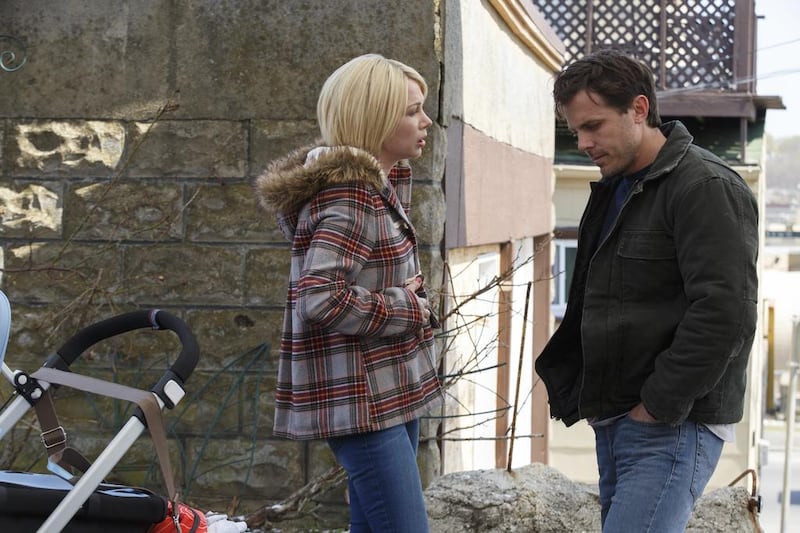 Michelle Williams and Casey Affleck did not need too many words to produce a moving partnership. AP 