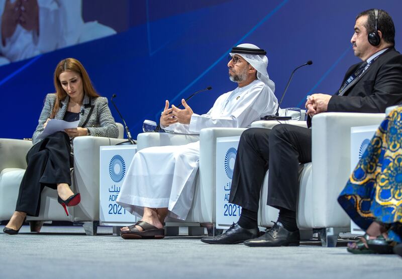 Suhail Al Mazrouei, Minister of Energy and Infrastructure, during the Ministerial Hydrogen Panel: What Policies are Needed to Support the Development of a Sustainable Hydrogen Industry?