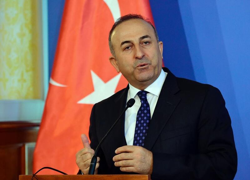 Turkish foreign minister Mevlut Cavusoglu says Saudi Arabia has already sent jets to Turkey’s Incirlik air base. Attila Kisbenedek / AFP / February 9, 2016
