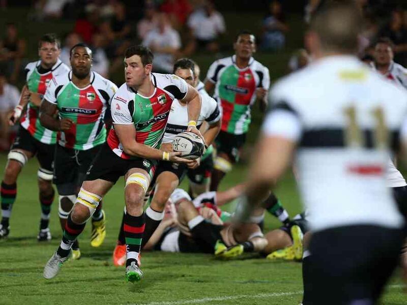 UAE powerhouse Abu Dhabi Harlequins will be vying for another title. Pawan Singh / The National