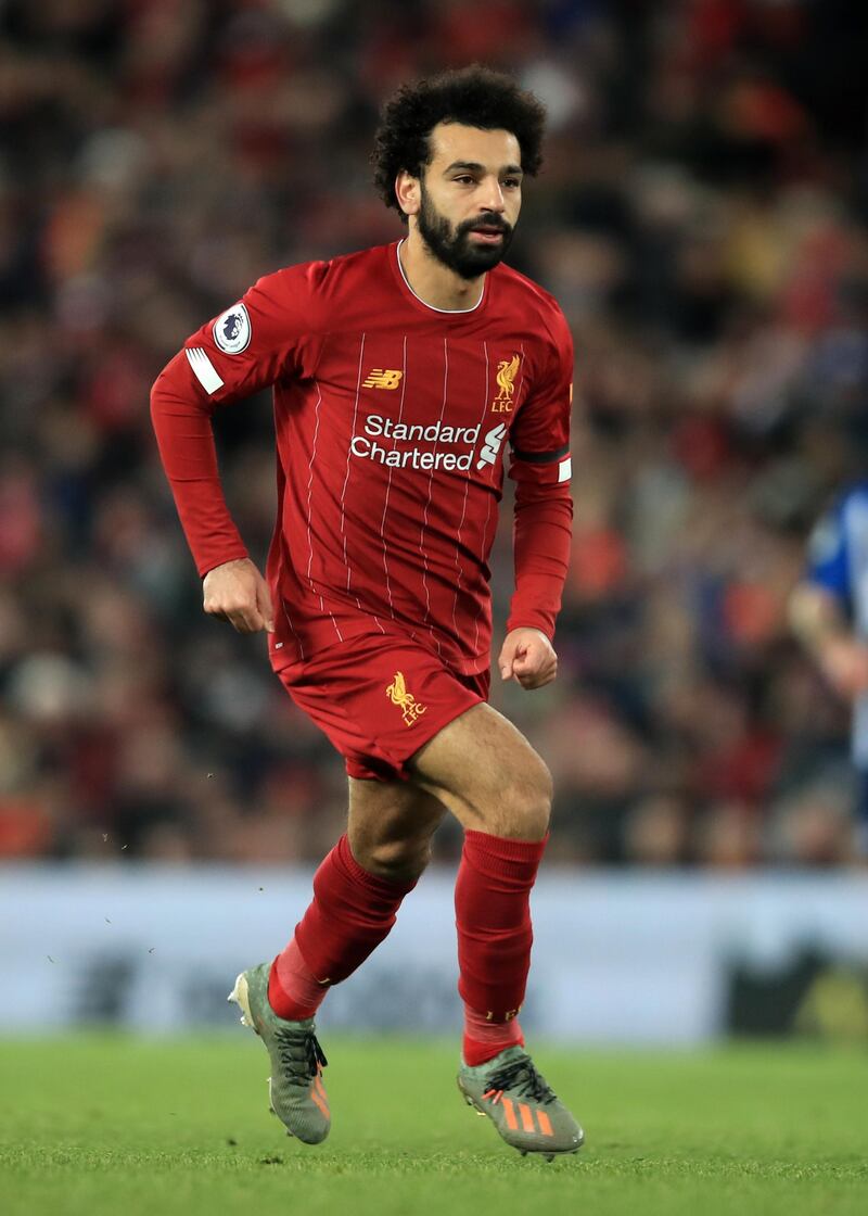 5) Mohamed Salah (Liverpool). Getty Images