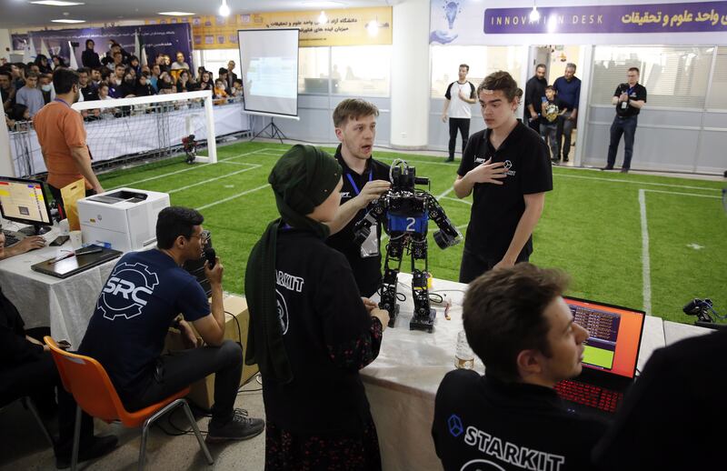 Teams from Iran have competed in RoboCup since 1998