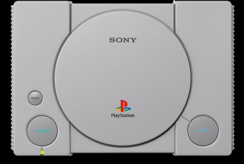 The Classic is a mini version of the best-selling 1994 original and will come with 20 pre-loaded games. Courtesy Playstation
