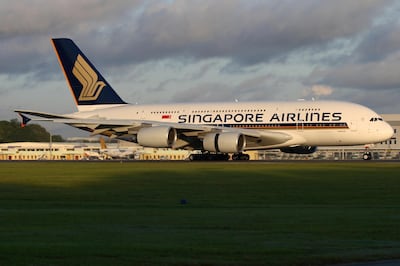 Airbus A380-800 in Singapore Airlines livery. Courtesy Singapore Airlines  