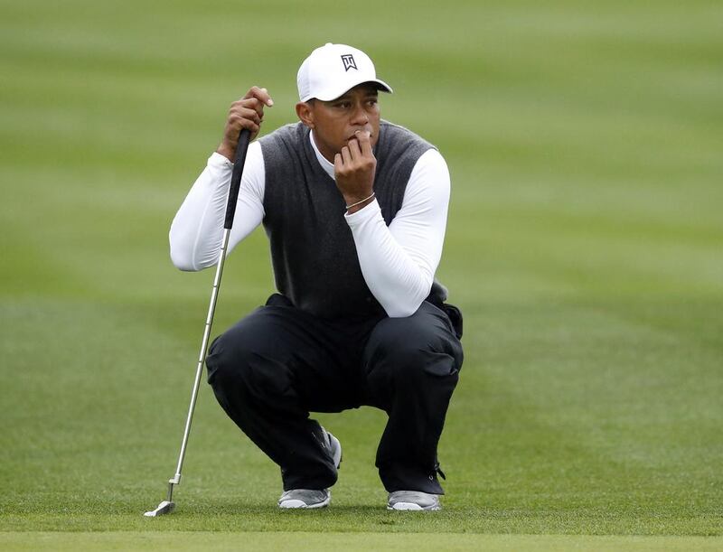 Sean O'Hair recognises that look on Tiger Woods's face because he has suffered through his own struggles on the PGA Tour that saw him lose his Tour card at one point. Rick Scuteri / AP Photo

 