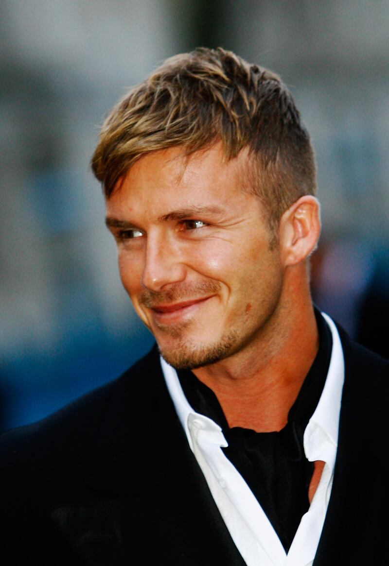 LONDON - MARCH 29:  David Beckham attends the Sport Industry Awards 2007 at Old Billingsgate on March 29, 2007 in London, England.  (Photo by Ian Walton/Getty Images)