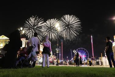 There will be fireworks, flash mobs and cultural shows for Diwali at Global Village. EPA